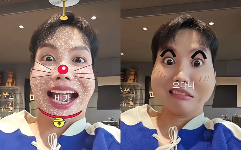 J-Hope's first pitch was canceled. He is gathering attention by posting a playful selfie. / Photo = J-Hope's Instagram capture